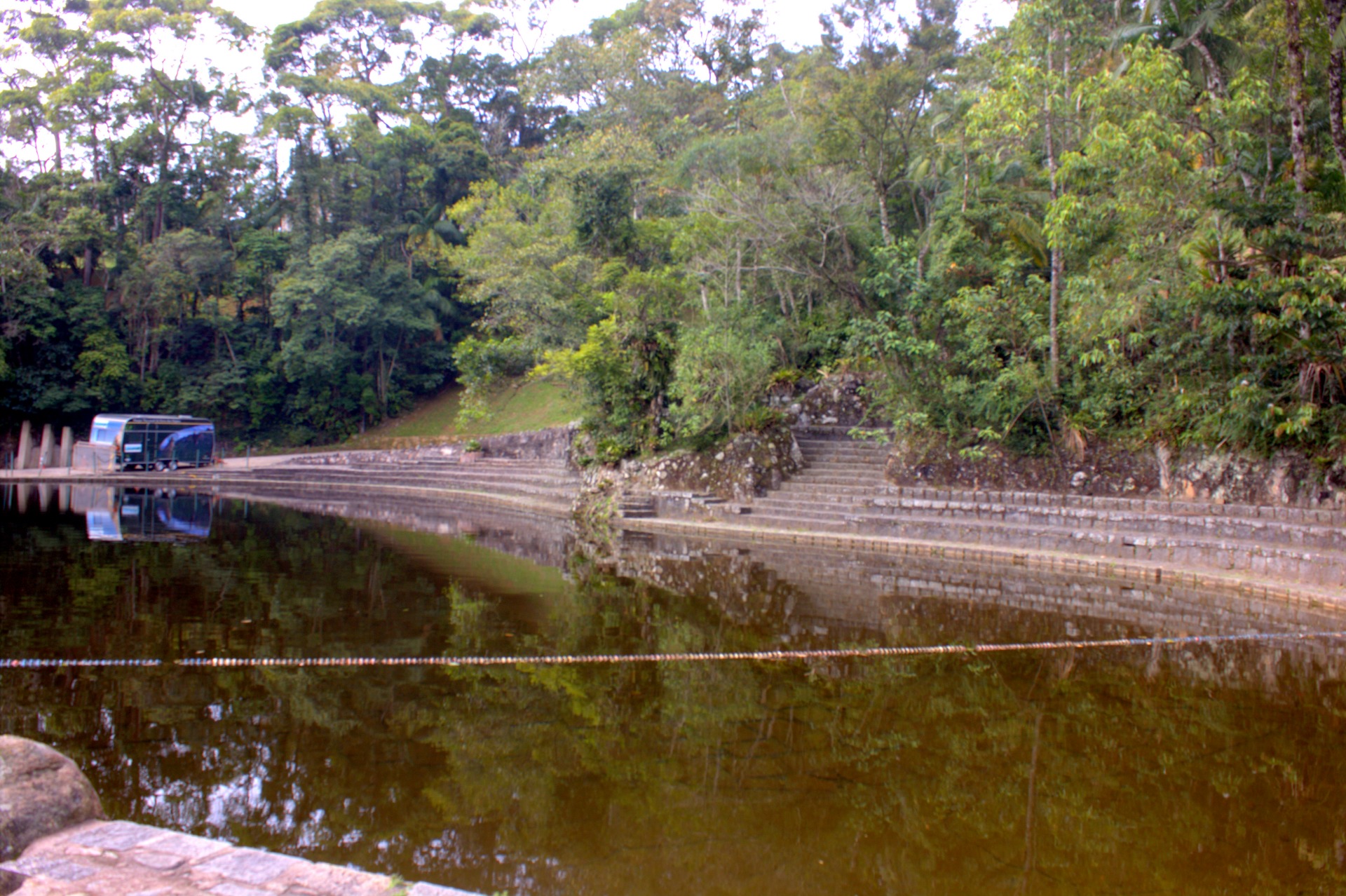 A piscina natural do Parnaso